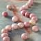 Pink Rhodonite Faceted Coin Beads, 8mm by Bead Landing&#x2122;